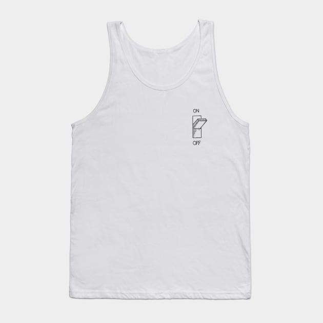 Plug that plugs the house on-off to save energy. Tank Top by Saudung